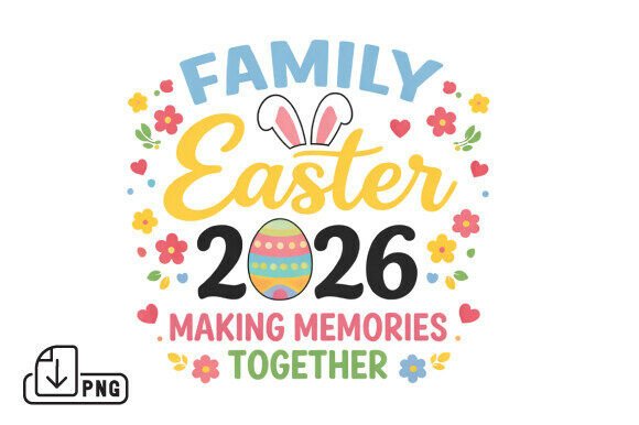 Create Lasting Memories with Family Easter 2026 PNG Matching Shirt Designs