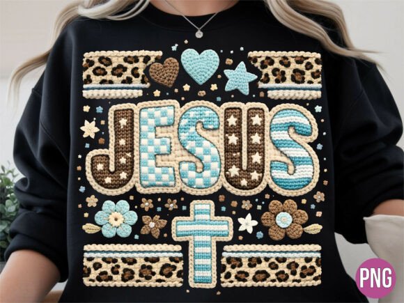 Evaluating the Jesus Cross Leopard Print Patch PNG for Modern Design Projects