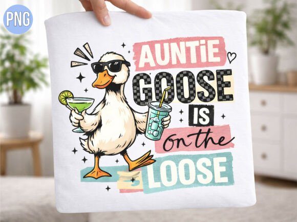 Funny Auntie Goose on the Loose PNG: A Versatile Asset for Modern Creators