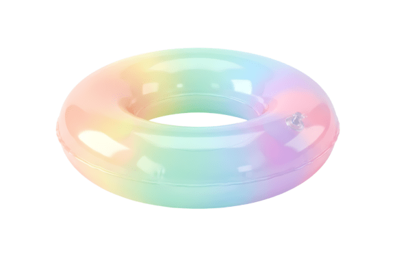 Inflatable Swim Ring Pool Party PNG Guide