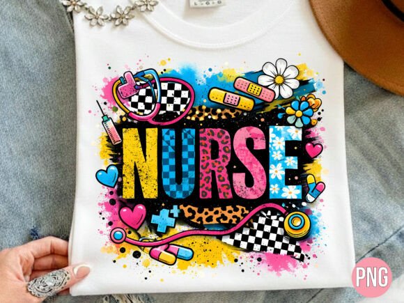 Retro Nurse Leopard Print Nursing PNG: A Bold Fusion of Vintage Charm and Modern Design