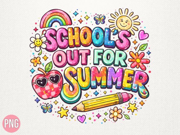 Unlocking Creative Potential: A Guide to High-Quality School Out Summer PNG Designs for Print on Demand